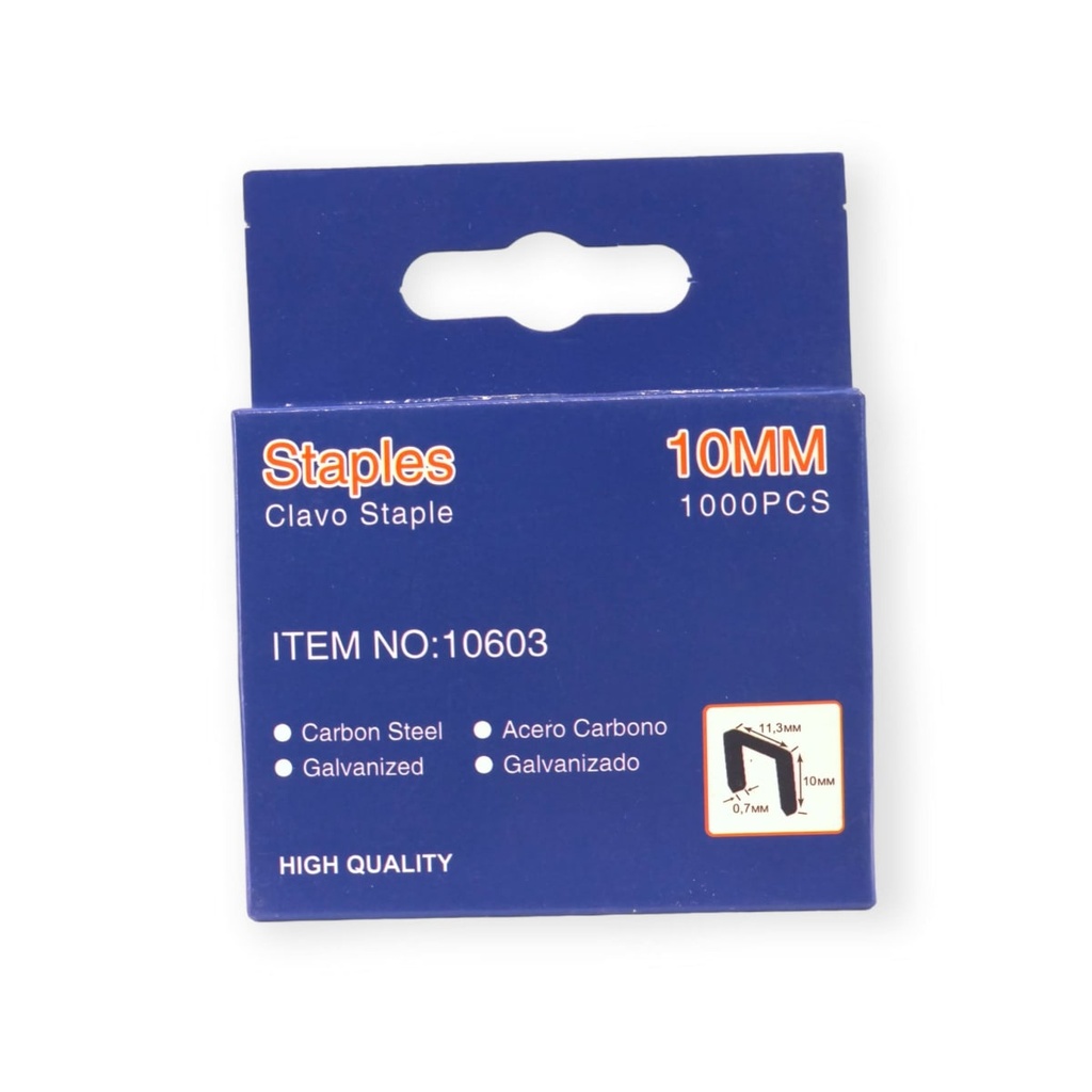 Corchetes 10mm - VALPRIK