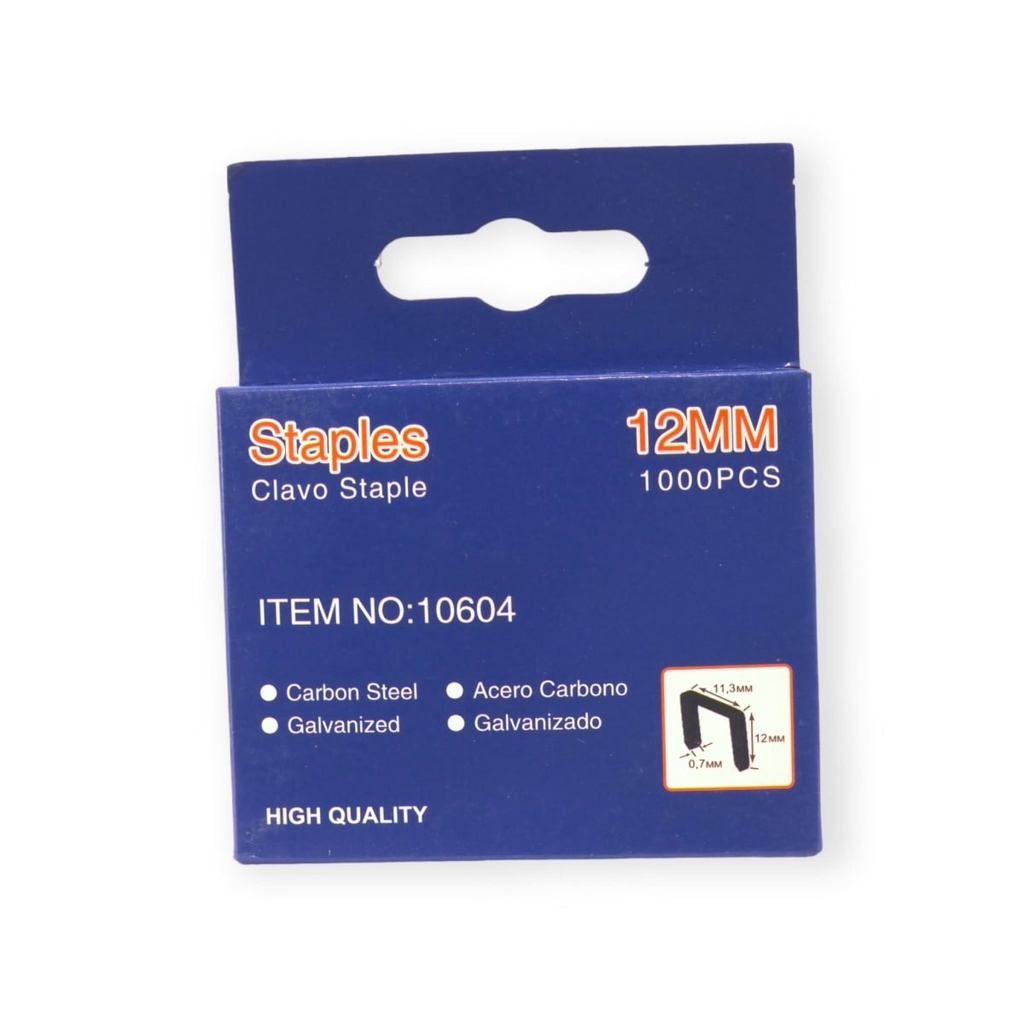 Corchetes 12mm - VALPRIK