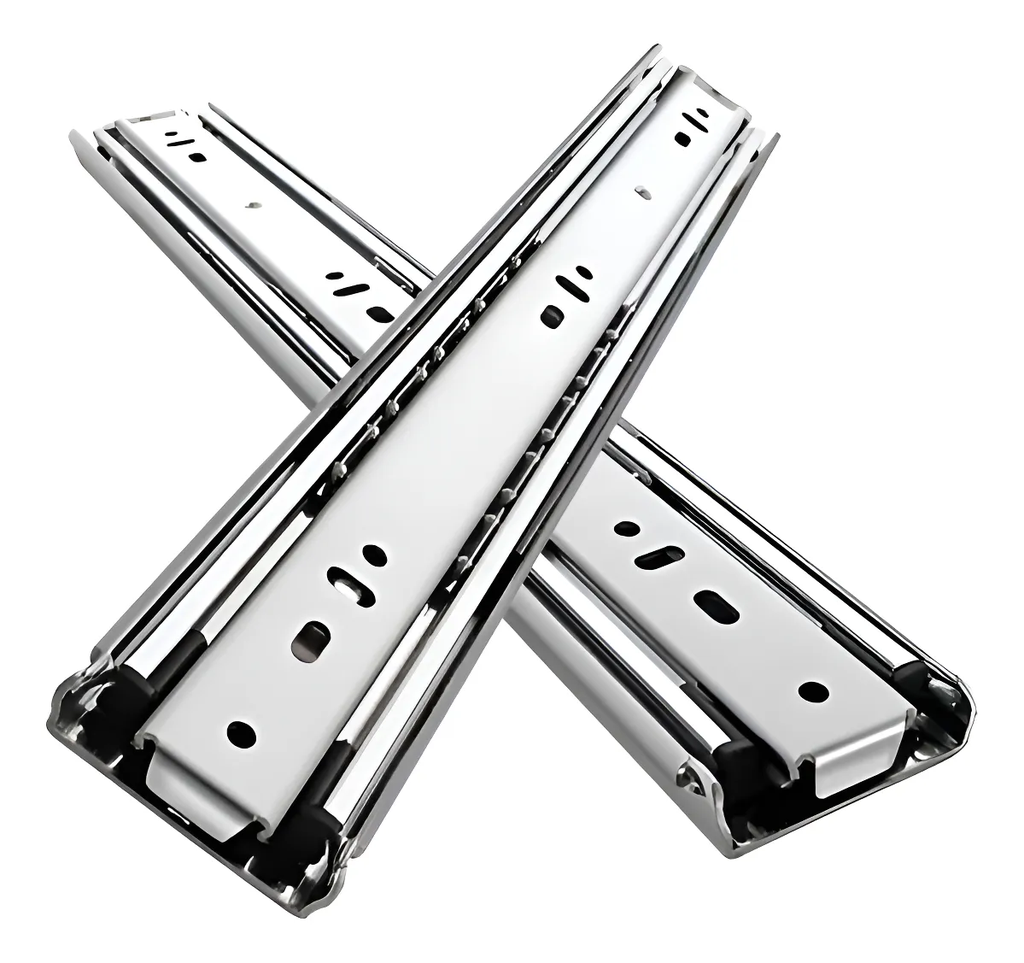 Corredera telescopica H35 STD 350mmx0.8mm c/tornillos - LIOI