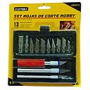 Cubia set/ tallar madera 13pcs JAQUE