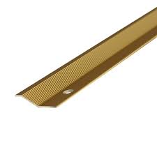 Cubrejunta D/Nivel C/Tornillos 0.98mts. oro aluminio - LIOI