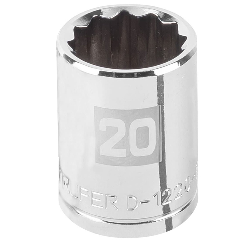 Dado poligonal 1/2" 20mm - TRUPER