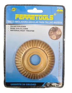 Disco amoladora angular madera tipo curvo ORO - FERRETOOLS