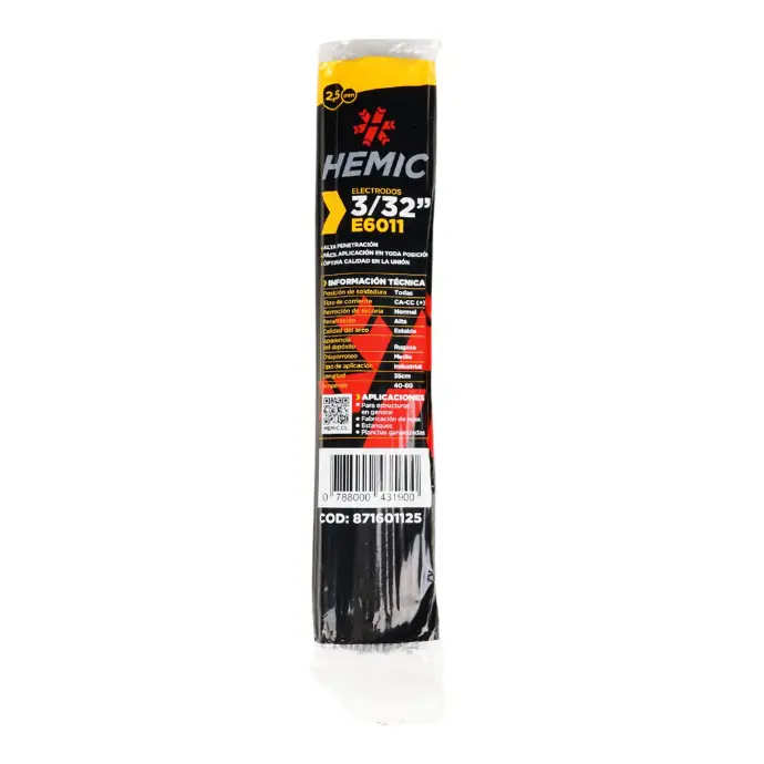 Electrodo 6011 3/32 - HEMIC