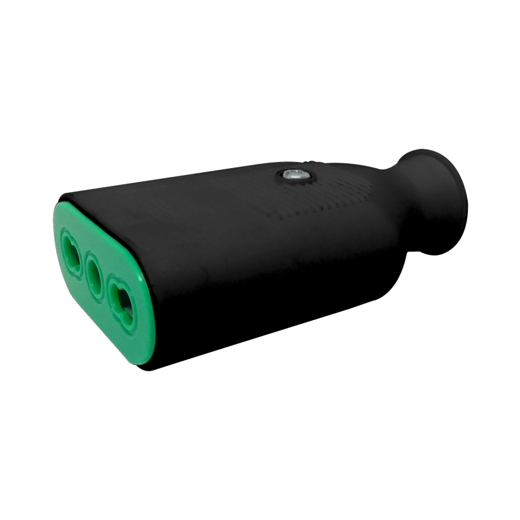 Enchufe hembra volante profesional NEGRO 10/16A 2P+T - MEC