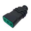 Enchufe volante hembra 10A 250V 2P negro - FANTON