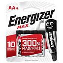 Energizer max pila 4Unidades AA