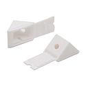 Escuadra triangular plastica blanca Unidades