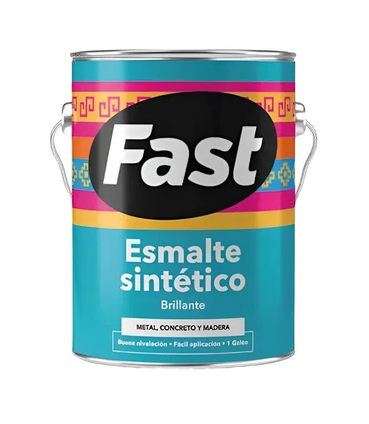 Esmalte sintetico GRIS PERLA galon 3.8L - FAST