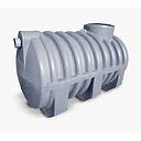 Fosa septica horizontal 2400 LTS - AMERPLAST