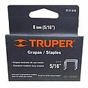 Grapa 0,5mm x 5/16" 8mm 1000piezas TRUPER uso lijero compatible