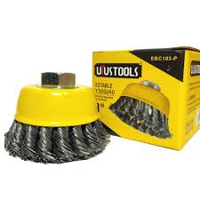 Grata copa trenzada 3" - UYUSTOOLS