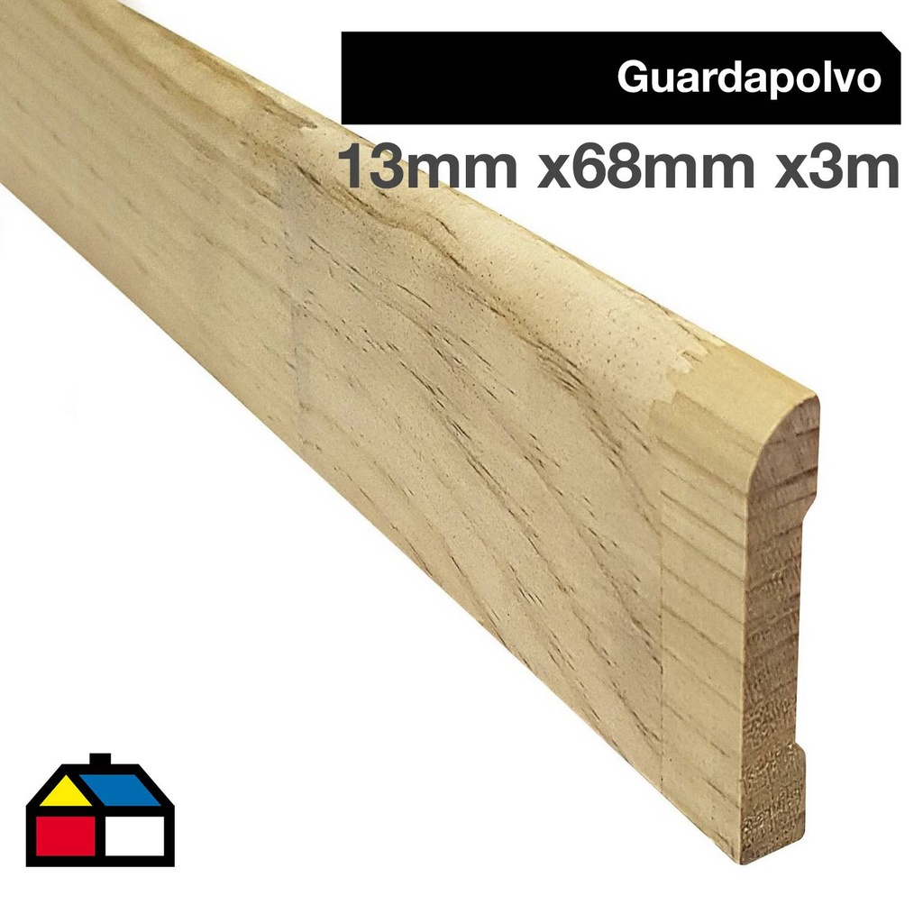 Guarda polvo rodon 13x67 2 1/2" 3mt G6