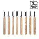 Gubia Formones chicos para madera 8pcs Ñ35