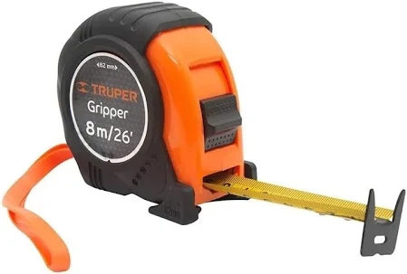 Huincha de medir contra impacto 8MTS - TRUPER