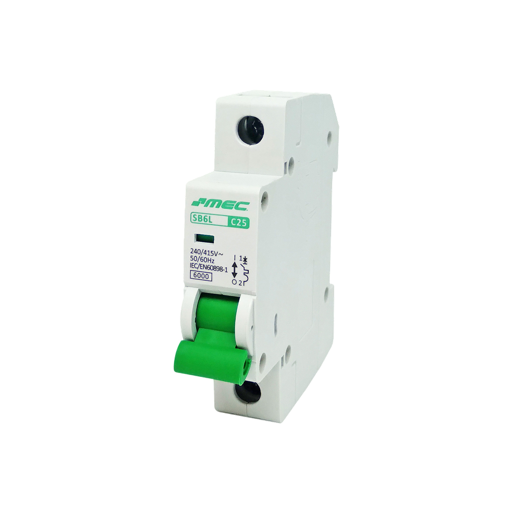 Interruptor automatico unipolar 6KA curva C 1P 40A - MEC