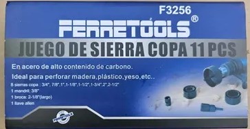 Juego de sierra copas 11pcs - FERRETOOLS