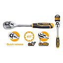 Llave chicharra industrial 45T 1/2" - INGCO