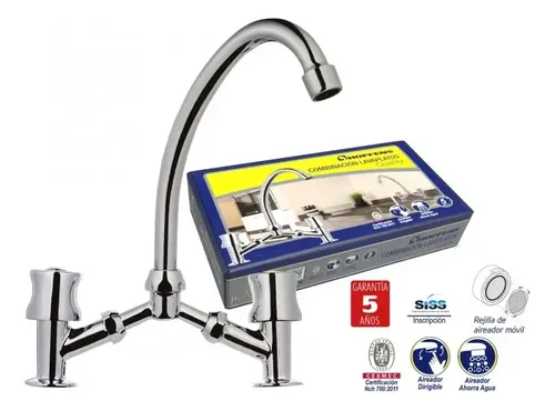Llave combinación lavaplatos QUALITY - HOFFENS