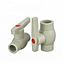 Llave bola completa gris PPR SO 20mm