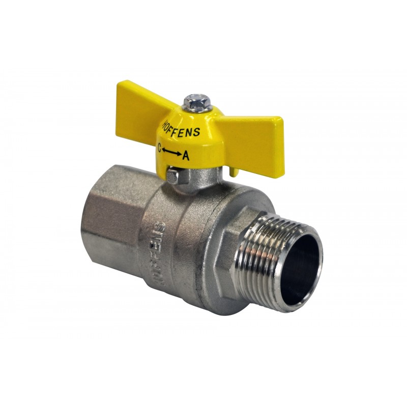 Llave de gas HI-HE 3/4" - HOFFENS