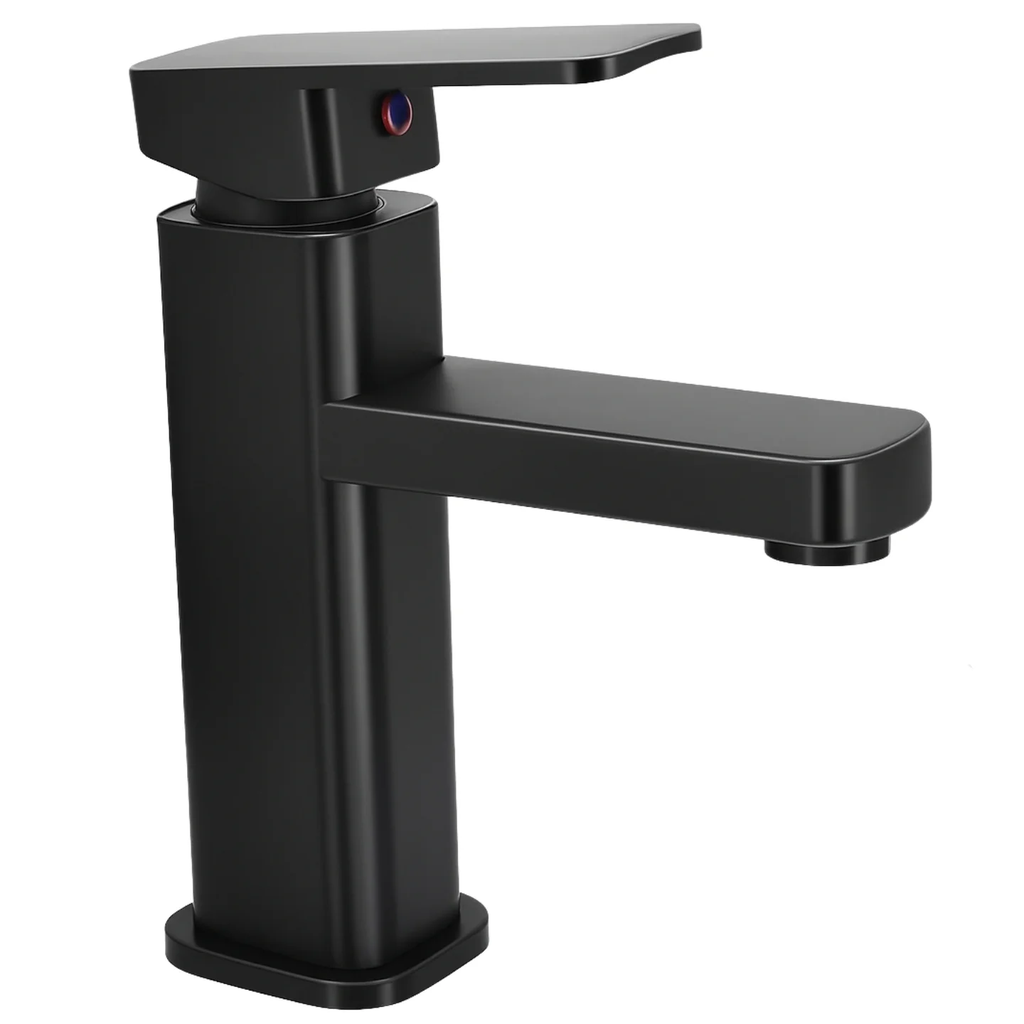 Llave monomando lavamanos NEGRO - FERRETOOLS