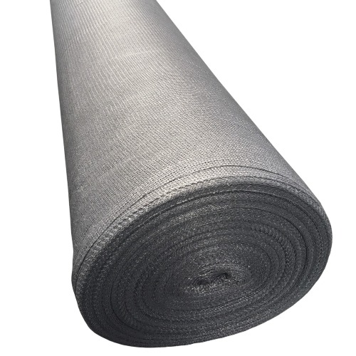 Malla raschel GRIS 90% 4,2x1mt