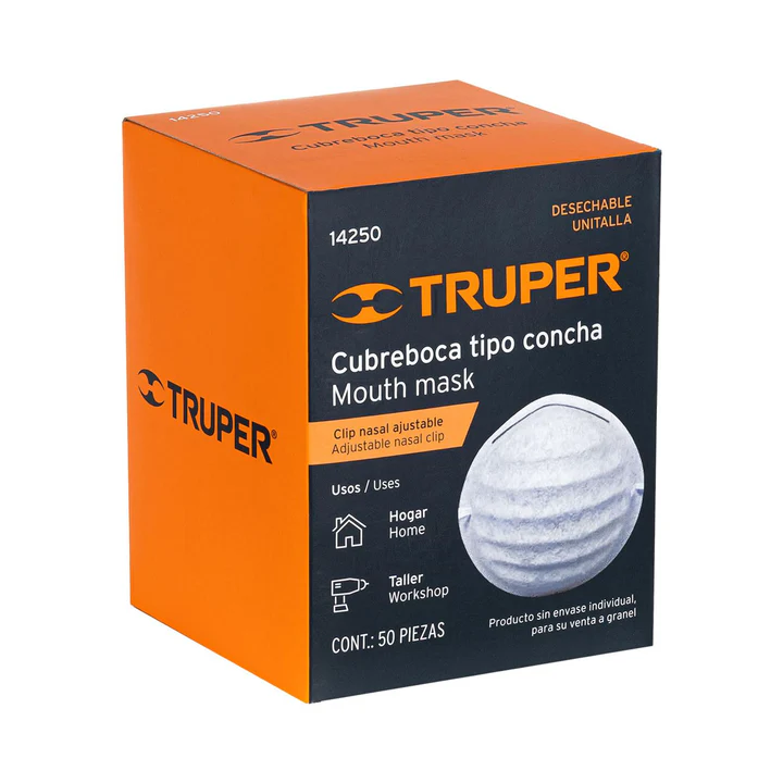 Mascarilla para polvo UNIDAD - TRUPER