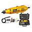 Mini torno electrico + 109 accesorios 130W/3,2mm INGCO