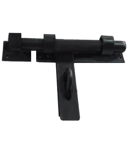 PESTILLO CARCELERO 6" x 1/2" NEGRO
