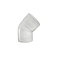 PH25 Blanco codo 80mm X 45° M H