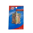 Picaporte dorado base ancha blister 2" LIOI 1076