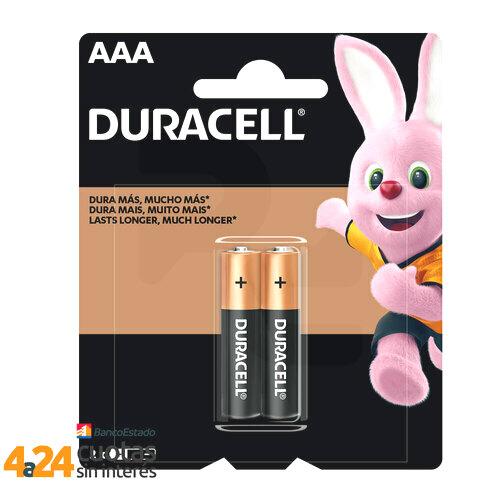 Pila DURACELL AAA 2 pilas