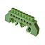 Regleta conexion MGC 8 PERF. 16mm2 s/base VERDE