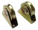 Rueda porton fija 80mm 2 piezas - FERRETOOLS