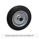 Rueda suelta para carro 5" eje 15mm LIOI