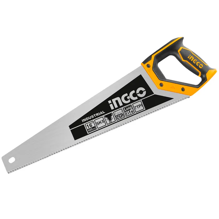 Serrucho carpintero industrial 400mm 16" - INGCO