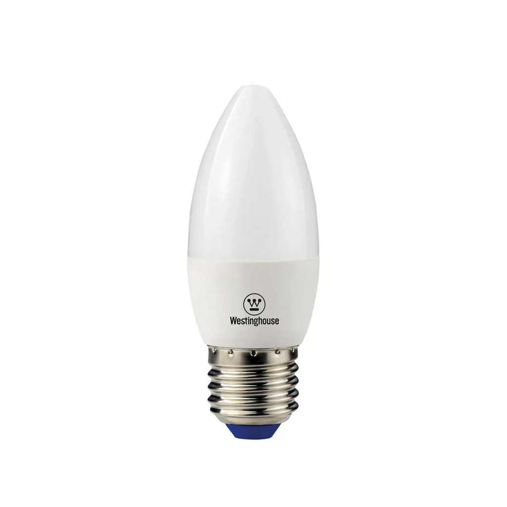 Ampolleta led vela E27 CÁLIDA 6W 3000K- WELLMAX