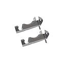 Soporte simple para tubo 12mm cromado PAR METALHSA
