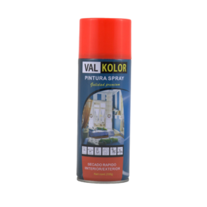 Spray ROJO FLUORESCENTE 235G - VALKOLOR