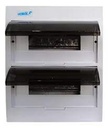 TABLERO SOBREPUESTO 24 CIRC. 2 FILAS PTA/TRANSP DRL