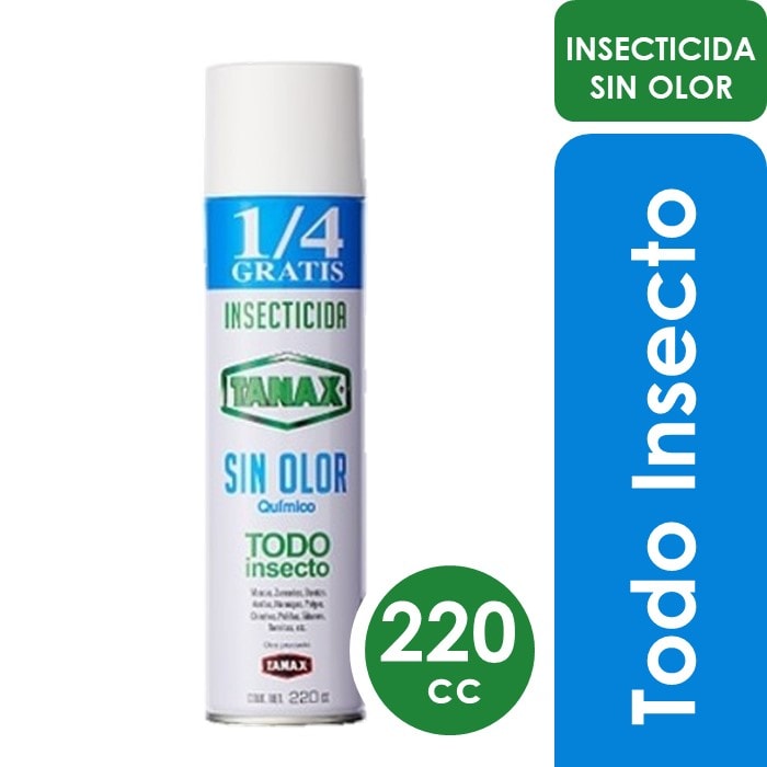 TANAX MOSCA Y ZANCUDO SIN OLOR 220 Cc + 1/4 GRATIS