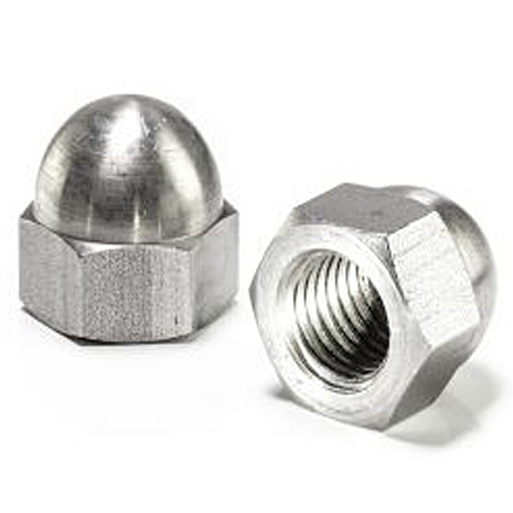 TUERCA GORRO ACERO CROMADO 3/8" UNIDAD - IMPORPER