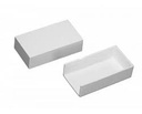 Tapa final pvc blanco 20mmx10mm - HOFFENS