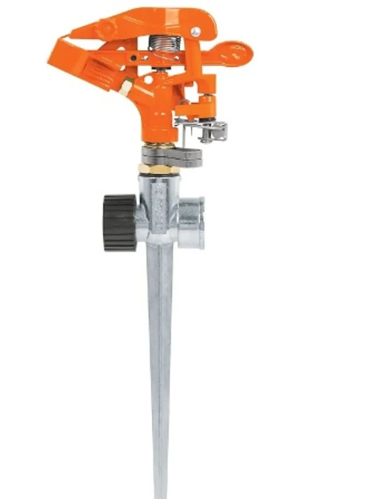 Aspersor con estaca metalica 2 vias - TRUPER