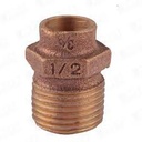 Terminal bronce so-he 1/2"X3/8"