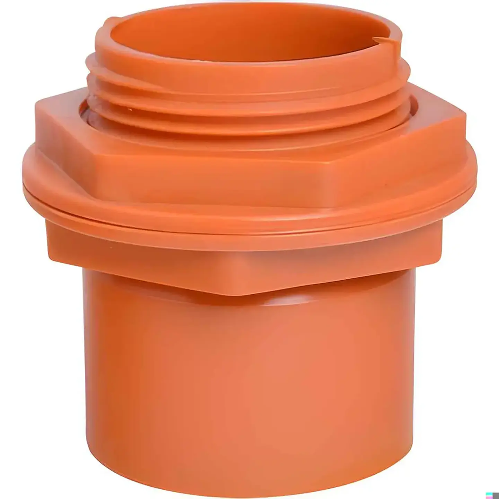 Terminal conduit naranja 40mm