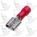 Terminal lucas hembra 4,8 16 14/ 2 187 ROJO