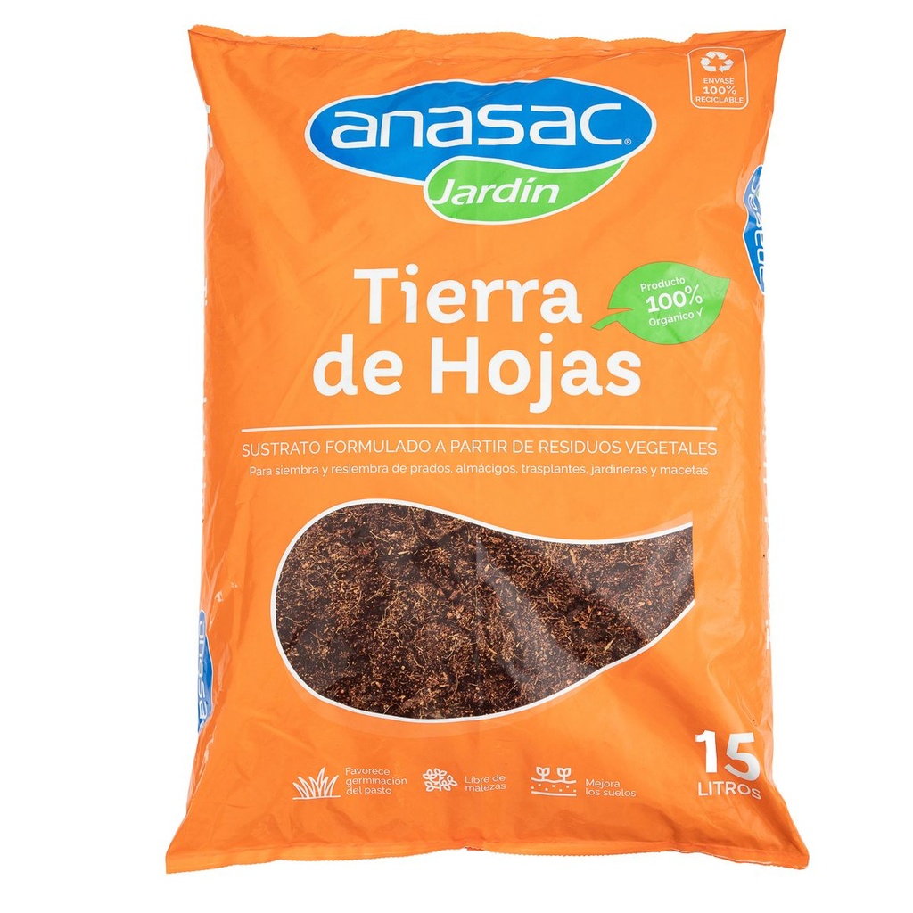 Tierra de hoja 15L - ANASAC