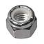 Tuerca seguro hilo fino ZINC 3/8" UNIDAD - IMPORPER